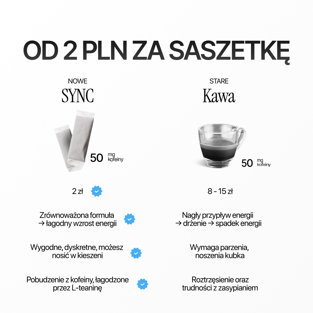 Saszetki na produktywność